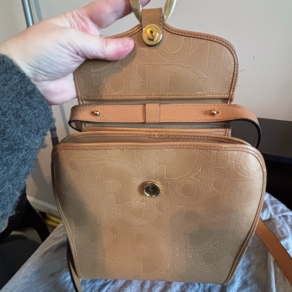 Authentic Vintage Christian Dior Trotter Monogram Shoulder Bag - 1980s - Picture 6 of 12